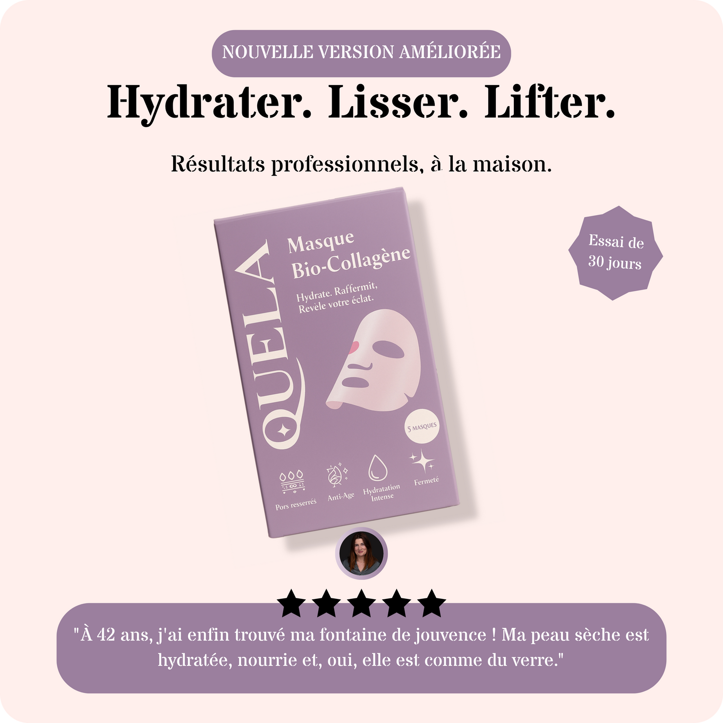 Masque Bio-Collagène QUELA™