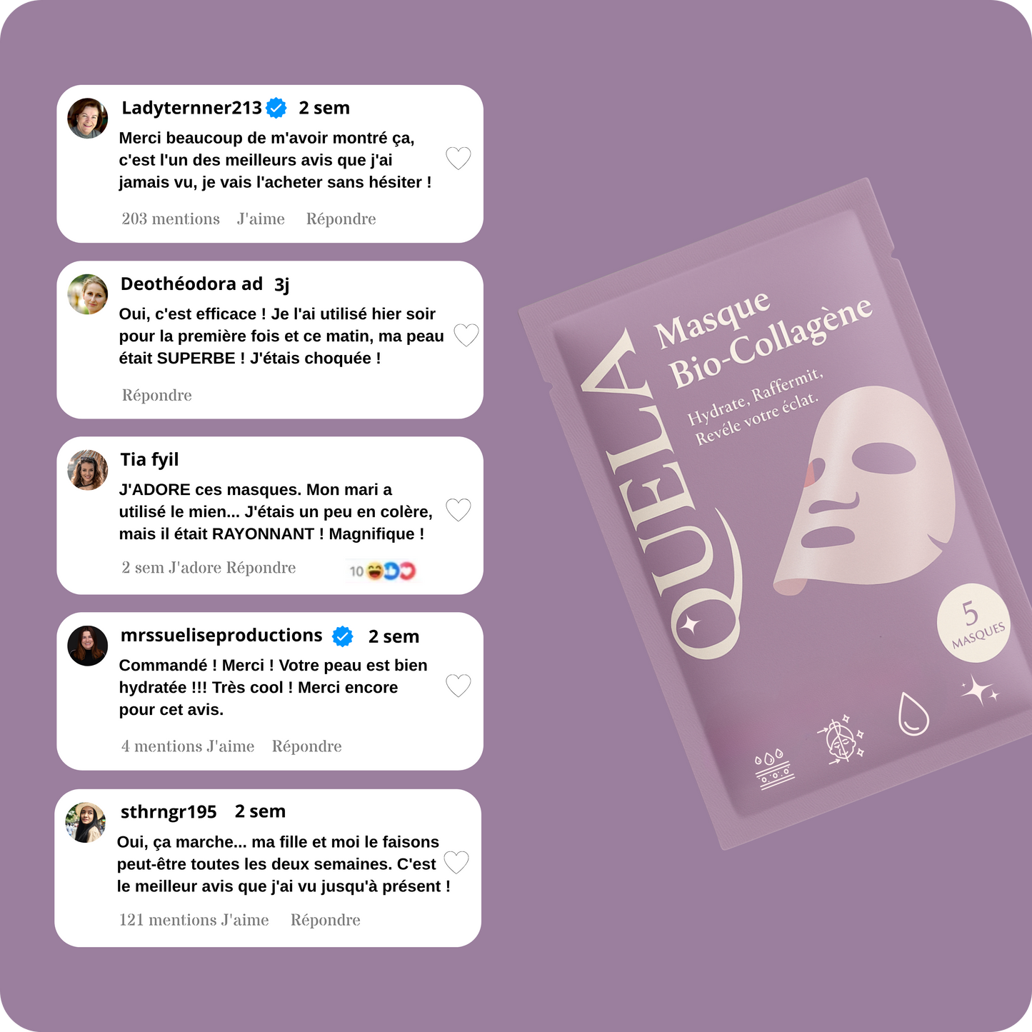 Masque Bio-Collagène QUELA™